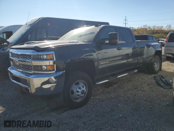 2019 Chevrolet Silverado 3500HD Work Truck with VIN 1GC4KVCY4KF202334, listed as a Copart auction lot 75926664 with 177,915 mi miles and Salvage Title. Bid and sale history available at carsss.com. Image 1.