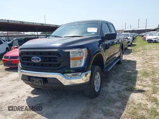 2021 Ford F-150 XL with VIN 1FTEW1CP4MFB99785, listed as a IAAI auction lot 41957599 with 39,307 mi miles and . Bid and sale history available at DreamBid. Image 6.
