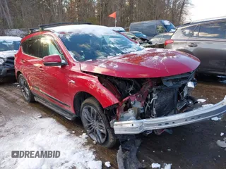 2021 Acura RDX w/A-Spec Package with VIN 5J8TC2H68ML045413, listed as a IAAI auction lot 41583817 with 61,422 mi miles. Bid and sale history available at carsss.com. Image 1.