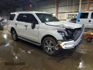 2023 Ford Expedition XLT with VIN 1FMJU1H88PEA00734, listed as a Copart auction lot 80466894 with 37,057 mi miles and Salvage Title. Bid and sale history available at carsss.com. Image 4.
