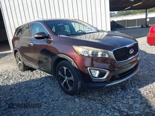 2016 Kia Sorento EX with VIN 5XYPH4A14GG025722, listed as a IAAI auction lot 42238261 with 195,549 mi miles and . Bid and sale history available at DreamBid. Image 1.
