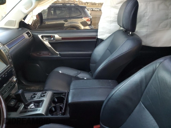 2017 Lexus GX 460 with VIN JTJJM7FX4H5179564, listed as a Copart auction lot 87943285 with Not provided miles and Salvage title. Bid and sale history available at DreamBid. Image 8.