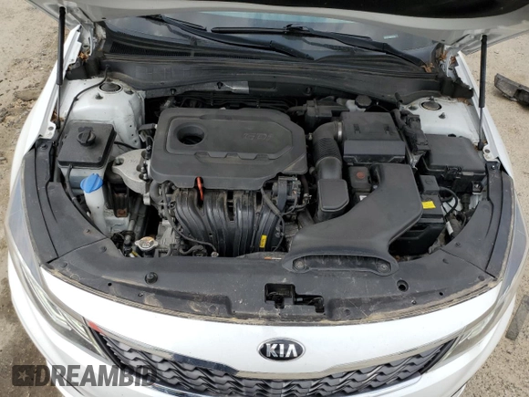2019 Kia Optima LX z VIN 5XXGT4L38KG308568, wystawiony jako Copart lot #57218295 z przebiegiem 71 963 mil mil oraz Szkoda całkowita • Salvage title. Historia ofert i sprzedaży dostępna na DreamBid. Obrazek 11.