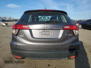 2022 Honda HR-V LX with VIN 3CZRU6H31NM757095, listed as a Copart auction lot 81810974 with 56,774 mi miles and Salvage Title. Bid and sale history available at carsss.com. Image 6.