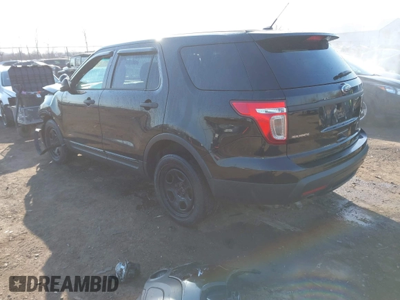 2014 Ford Utility Police Interceptor with VIN 1FM5K8AR0EGC14072, listed as a IAAI auction lot 41781060 with 173,354 mi miles. Bid and sale history available at carsss.com. Image 3.