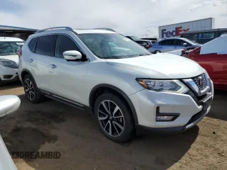2019 Nissan Rogue SL with VIN 5N1AT2MV3KC717843, listed as a Copart auction lot 49011975 with 60,223 mi miles and Salvage Title. Bid and sale history available at carsss.com. Image 4.