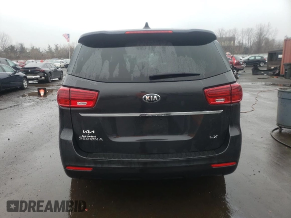2019 Kia Sedona EX with VIN KNDMB5C16K6565186, listed as a Copart auction lot 50738915 with 82,743 mi miles and Salvage Title. Bid and sale history available at carsss.com. Image 6.