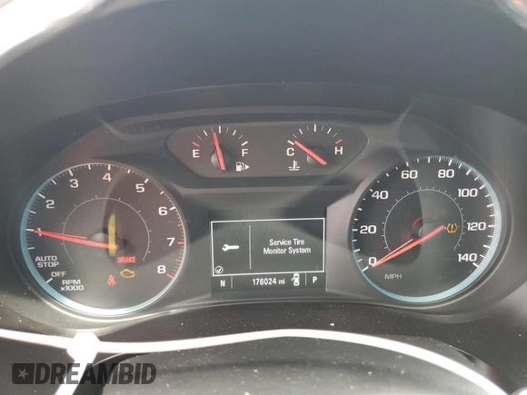 2019 Chevrolet Malibu LT with VIN 1G1ZD5ST3KF105317, listed as a Copart auction lot 51703465 with 176,024 mi miles and Salvage Title. Bid and sale history available at DreamBid. Image 9.