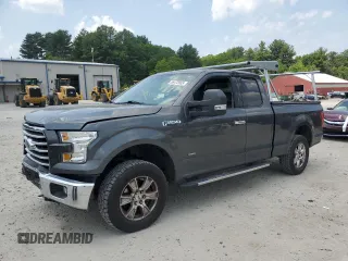 2016 Ford F-150 XLT with VIN 1FTFX1EG8GFA74825, listed as a Copart auction lot 58472655 with 112,018 mi miles and Salvage title. Bid and sale history available at DreamBid. Image 1.