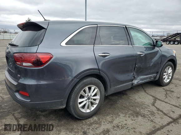 2020 Kia Sorento LX with VIN 5XYPG4A34LG646456, listed as a Copart auction lot 50023665 with 93,494 mi miles and Salvage Title. Bid and sale history available at carsss.com. Image 3.
