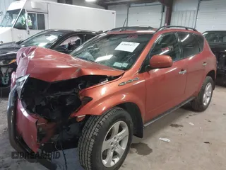 2003 Nissan Murano SL with VIN JN8AZ08W23W233886, listed as a IAAI auction lot 42000477 with 49,230 mi miles and . Bid and sale history available at DreamBid. Image 2.