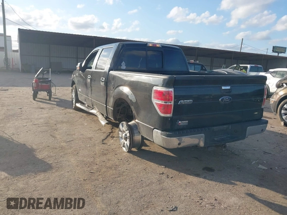 2012 Ford F-150 XL with VIN 1FTFW1CT6CKD95525, listed as a IAAI auction lot 41488859 with 211,859 mi miles. Bid and sale history available at carsss.com. Image 3.