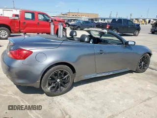 2012 Infiniti G37 Convertible with VIN JN1CV6FE4CM203123, listed as a Copart auction lot 53322385 with 98,958 mi miles and Salvage Title. Bid and sale history available at carsss.com. Image 3.