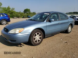2006 Ford Taurus SEL with VIN 1FAFP56U56A121841, listed as a Copart auction lot 64722045 with 147,223 mi miles and Salvage title. Bid and sale history available at DreamBid. Image 1.