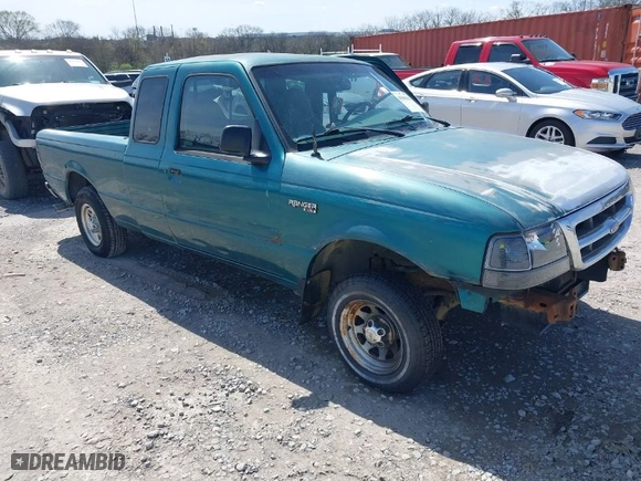 1998 Ford Ranger XL with VIN 1FTYR14C2WTA25220, listed as a IAAI auction lot 41868042 with 257,705 mi miles. Bid and sale history available at carsss.com. Image 1.