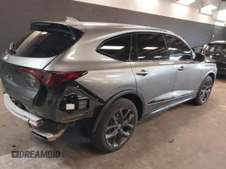 2024 Acura MDX w/A-Spec Package with VIN 5J8YE1H07RL020094, listed as a IAAI auction lot 41941652 with 9,997 mi miles. Bid and sale history available at carsss.com. Image 4.