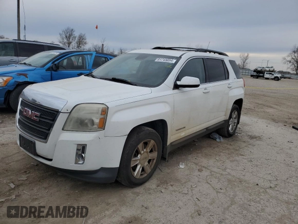 2012 GMC Terrain SLT-1 with VIN 2GKFLVEK3C6359402, listed as a Copart auction lot 81745054 with 174,640 mi miles and Salvage Title. Bid and sale history available at carsss.com. Image 1.