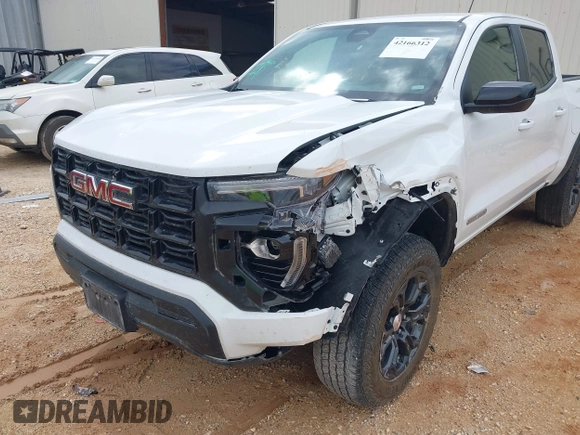 2024 GMC Canyon 4WD Elevation with VIN 1GTP6BEK4R1131393, listed as a IAAI auction lot 42166312 with 24,853 mi miles and . Bid and sale history available at carsss.com. Image 6.