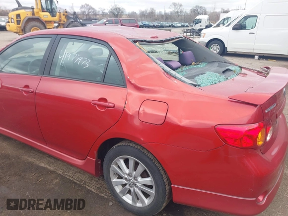 2010 Toyota Corolla with VIN 1NXBU4EE8AZ268292, listed as a IAAI auction lot 41977973 with 120,754 mi miles. Bid and sale history available at carsss.com. Image 6.