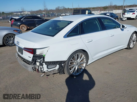 2019 Audi A6 Prestige with VIN WAUM2AF22KN044384, listed as a IAAI auction lot 41811753 with 38,602 mi miles and . Bid and sale history available at DreamBid. Image 4.