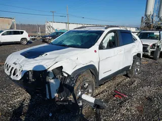 2019 Jeep Cherokee Trailhawk with VIN 1C4PJMBX6KD341413, listed as a IAAI auction lot 41181163 with NaN miles. Bid and sale history available at carsss.com. Image 17.