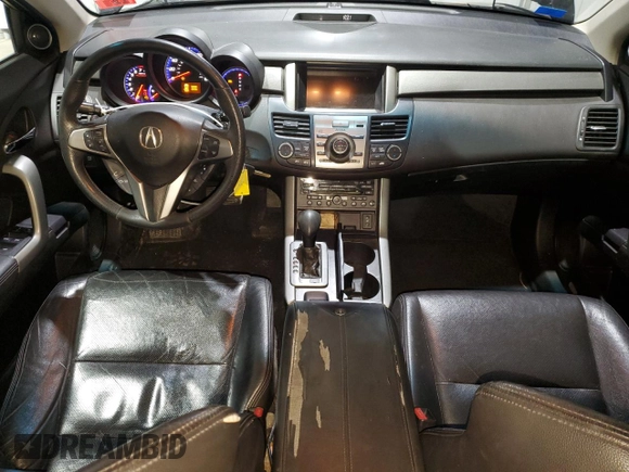 2011 Acura RDX Technology with VIN 5J8TB1H50BA001595, listed as a Copart auction lot 50024195 with 210,171 mi miles and Salvage Title. Bid and sale history available at DreamBid. Image 8.