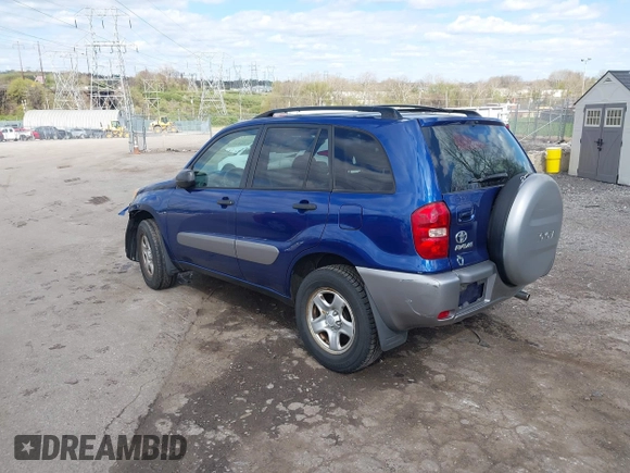2005 Toyota RAV4 with VIN JTEHD20V956046988, listed as a IAAI auction lot 41963084 with 151,036 mi miles. Bid and sale history available at carsss.com. Image 3.