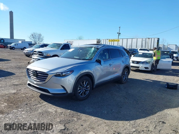 2022 Mazda CX-9 Touring with VIN JM3TCBCY9N0606669, listed as a IAAI auction lot 41894853 with 31,823 mi miles. Bid and sale history available at carsss.com. Image 17.