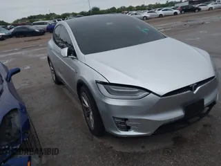 2016 Tesla Model X 70D with VIN 5YJXCAE22GF002558, listed as a IAAI auction lot 42217172 with Not Provided miles and . Bid and sale history available at DreamBid. Image 1.