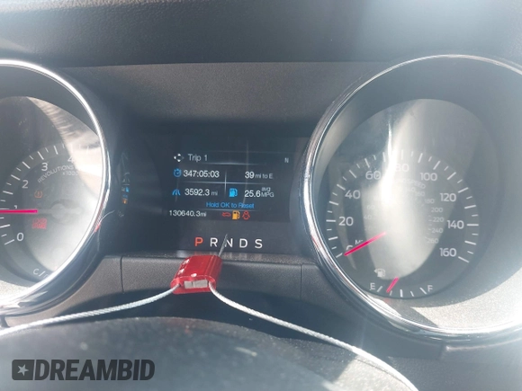2016 Ford Mustang EcoBoost with VIN 1FA6P8TH4G5265481, listed as a IAAI auction lot 42337265 with 130,640 mi miles and . Bid and sale history available at DreamBid. Image 7.