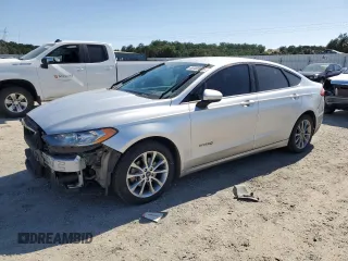 2017 Ford Fusion Hybrid SE with VIN 3FA6P0LU8HR355455, listed as a Copart auction lot 60469935 with 183,105 mi miles and Salvage title. Bid and sale history available at DreamBid. Image 1.