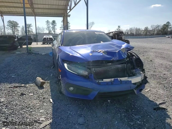 2016 Honda Civic Coupe Touring with VIN 2HGFC3B98GH353382, listed as a Copart auction lot 43557755 with 171,126 mi miles and Salvage Title. Bid and sale history available at carsss.com. Image 11.