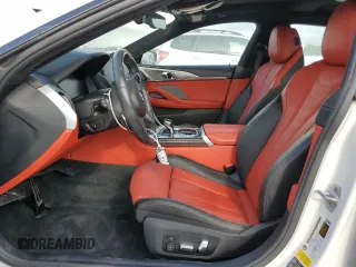 2021 BMW 8 Series 840i with VIN WBAGV4C00MCF65565, listed as a Copart auction lot 72652692 with 0 mi miles. Bid and sale history available at carsss.com. Image 7.