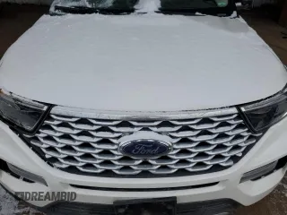 2020 Ford Explorer Platinum with VIN 1FM5K8HC8LGA91359, listed as a Copart auction lot 45890335 with 0 mi miles and Salvage Title. Bid and sale history available at carsss.com. Image 13.