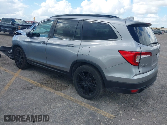 2022 Honda Pilot Special Edition with VIN 5FNYF5H21NB012512, listed as a IAAI auction lot 40677729 with 202,674 mi miles and . Bid and sale history available at carsss.com. Image 3.