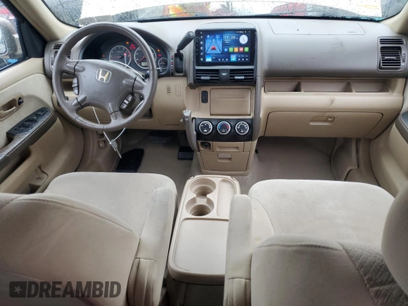 2005 Honda CR-V EX with VIN SHSRD78845U329526, listed as a Copart auction lot 55357285 with 175,671 mi miles and Salvage Title. Bid and sale history available at DreamBid. Image 8.