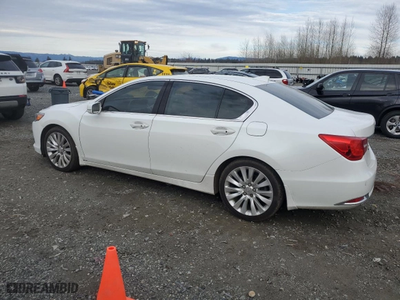 2014 Acura RLX Advance Pkg with VIN JH4KC1F91EC003618, listed as a Copart auction lot 46233885 with 75,361 mi miles and Clean Title. Bid and sale history available at carsss.com. Image 2.