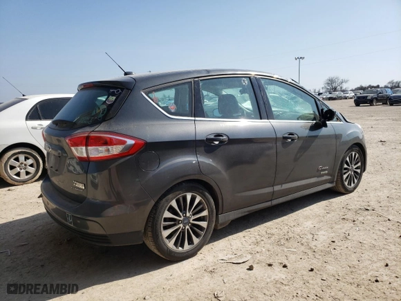2017 Ford C-Max Energi Titanium with VIN 1FADP5FU2HL103571, listed as a Copart auction lot 41989903 with 77,444 mi miles. Bid and sale history available at carsss.com. Image 3.