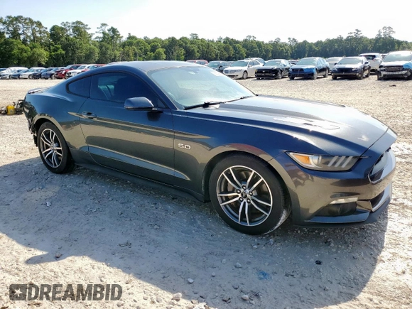 2017 Ford Mustang GT z VIN 1FA6P8CF9H5265296, wystawiony jako Copart lot #58514835 z przebiegiem 109 778 mil mil oraz Czysty tytuł • Clean title. Historia ofert i sprzedaży dostępna na DreamBid. Obrazek 4.