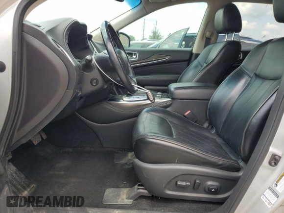 2015 Infiniti QX60 with VIN 5N1AL0MN5FC505729, listed as a Copart auction lot 62725784 with 147,787 mi miles and Salvage Title. Bid and sale history available at DreamBid. Image 7.