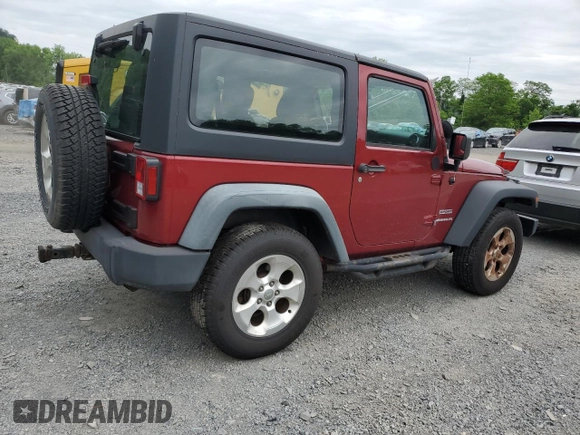 2012 Jeep Wrangler Sport with VIN 1C4AJWAGXCL173771, listed as a Copart auction lot 60336455 with 202,833 mi miles and Clean title. Bid and sale history available at DreamBid. Image 3.