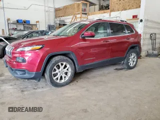 2016 Jeep Cherokee Latitude with VIN 1C4PJMCS9GW256046, listed as a Copart auction lot 68411724 with 87,190 mi miles and Salvage Title. Bid and sale history available at carsss.com. Image 1.
