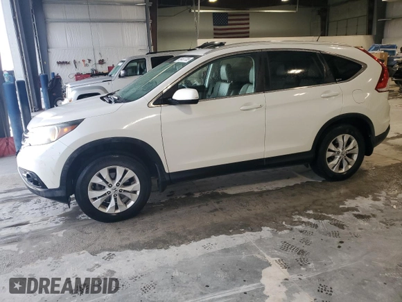 2012 Honda CR-V EX-L with VIN 5J6RM4H7XCL070283, listed as a Copart auction lot 55487735 with 145,052 mi miles and Clean Title. Bid and sale history available at carsss.com. Image 1.