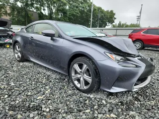 2015 Lexus RC 350 F Sport with VIN JTHSE5BC8F5005696, listed as a Copart auction lot 62688255 with 36,237 mi miles and Clean title. Bid and sale history available at DreamBid. Image 4.