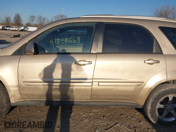 2007 Chevrolet Equinox LT with VIN 2CNDL63F576065483, listed as a IAAI auction lot 41808569 with 190,016 mi miles. Bid and sale history available at carsss.com. Image 14.