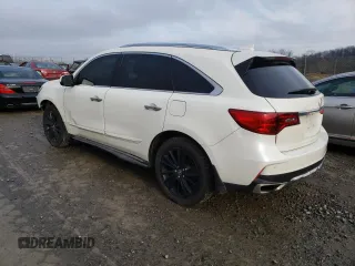 2017 Acura MDX w/Advance Pkg with VIN 5FRYD4H88HB036409, listed as a Copart auction lot 69837222 with 71,306 mi miles. Bid and sale history available at carsss.com. Image 2.