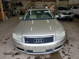 2005 Audi A8 L with VIN WAUML44EX5N009155, listed as a Copart auction lot 83332304 with Not Provided miles and Clean Title. Bid and sale history available at carsss.com. Image 5.