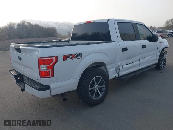 2019 Ford F-150 XL with VIN 1FTEW1EP8KKE13811, listed as a IAAI auction lot 41769452 with 133,146 mi miles and . Bid and sale history available at DreamBid. Image 4.