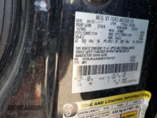 2011 Ford Expedition Max Limited with VIN 1FMJK2A56BEF06101, listed as a Copart auction lot 54401405 with 210,159 mi miles and Salvage title. Bid and sale history available at DreamBid. Image 13.