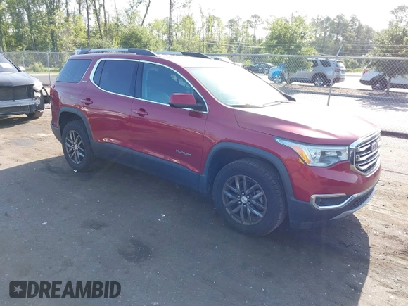 2019 GMC Acadia SLT with VIN 1GKKNMLSXKZ254543, listed as a IAAI auction lot 42484242 with 60,092 mi miles and . Bid and sale history available at DreamBid. Image 1.